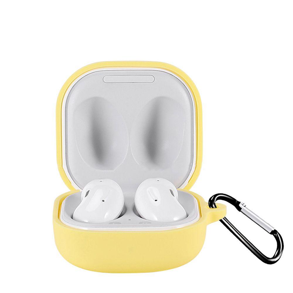 POPULAR Populer Lembut Penutup Silikon Fleksibel Aksesoris Shockproof Earphone Case Anti Jatuh Untuk Samsung Galaxy Buds live