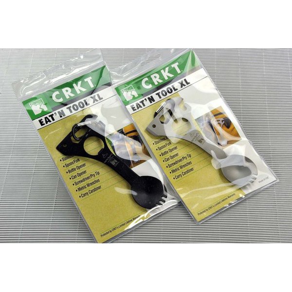 Eat N Tool XL CRKT / Alat Makan Serbaguna Outdoor Eat N Tool Crkt Xl, Serbaguna Dan Praktis