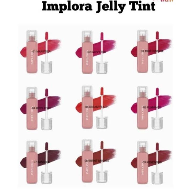 IMPLORA LIPTINT TERBARU JELLY TINT