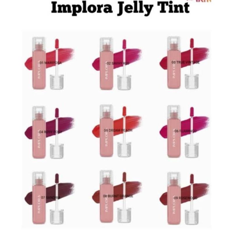 IMPLORA LIPTINT TERBARU JELLY TINT