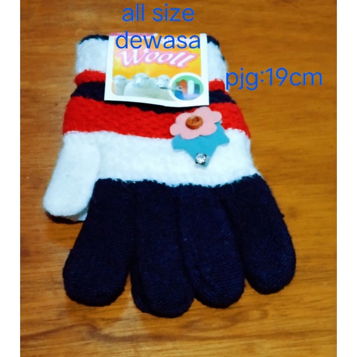 sarung tangan wol wanita