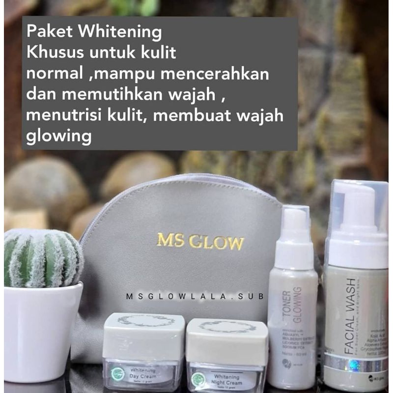 PAKET WHITENING MS GLOW ORIGINAL// MS GLOW ORIGINAL // PAKET GLOWING