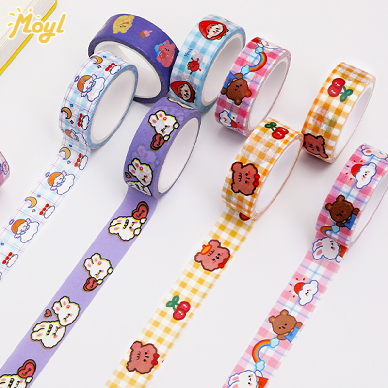 Japanese Cute Cartoon Washi Tape Diary Decoration DIY Sticker