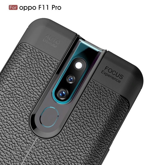 Case OPPO F11 PRO Ultra Slim Auto Focus Leather Premium Softcase