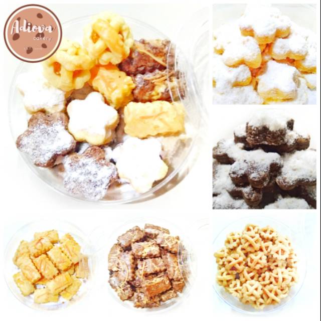 

Kue kering lebaran premium 500g home made cookies nastar kastengel putri salju original coklat mix