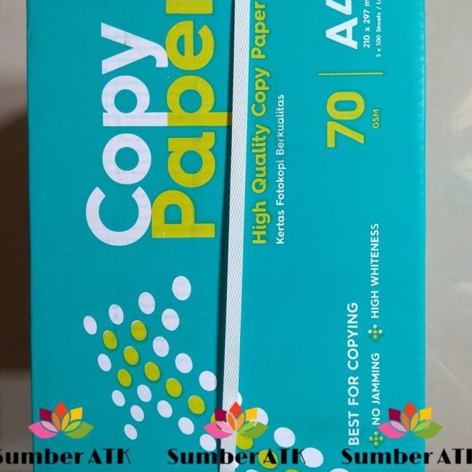 

Kertas Hvs A4 Copy Paper 70 Gsm (Khusus Gosend Dan Grabexpress) Bengbengstar1