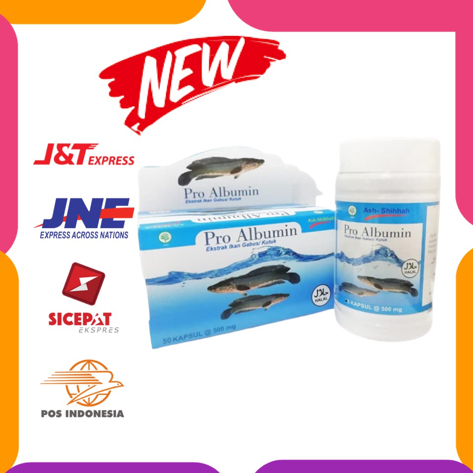 Albumin | Ekstrak Ikan Gabus Kapsul | Obat Herbal Untuk Luka Operasi & Cesar