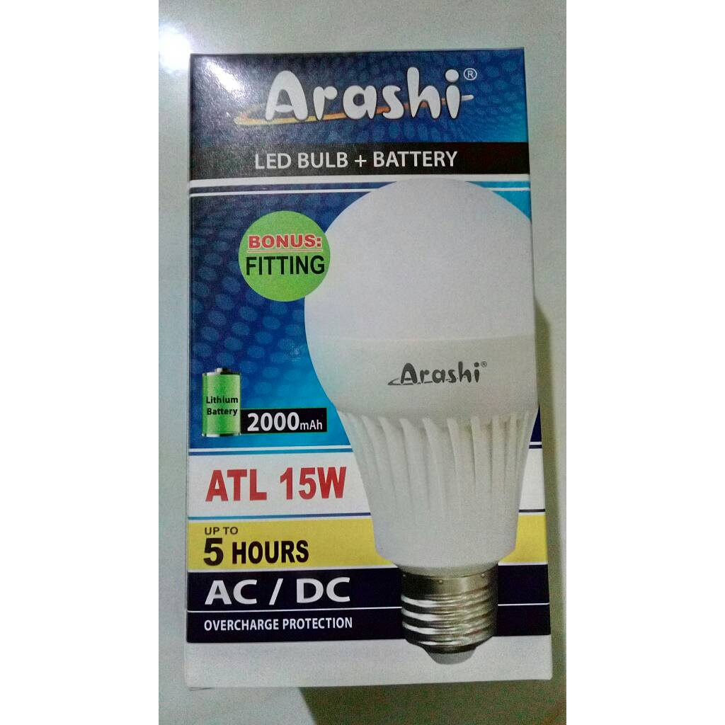 LAMPU LED EMERGENCY ARASHI 15W 15 WATT