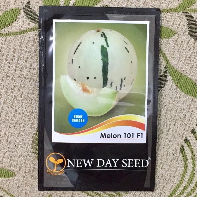 Benih Bibit Melon 101 F1 Dalmation Dalmatian New Day Seed Kemasan Asli