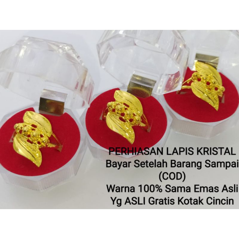 emas lapis kristal