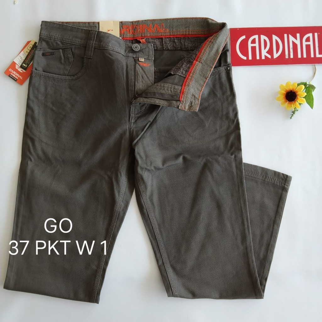 gof 37-38 PKT CARDINAL CASUAL CELANA POCKETS PANJANG Celana Chino Pria Fashion Laki Brand Kekinian