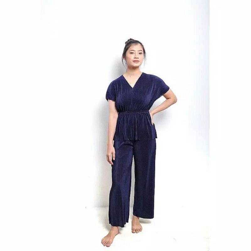 (FREE ONGKIR) LANA PLISKET SET/LANA PLEATS SET/SETELAN WANITA/DRESS LILAC/SETELAN PRISKET/PRISKET