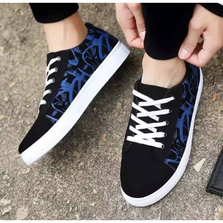 Sepatu Sneakers Pria Dewasa Dan Anak Batik Pendek Trendi Ukuran 26-40