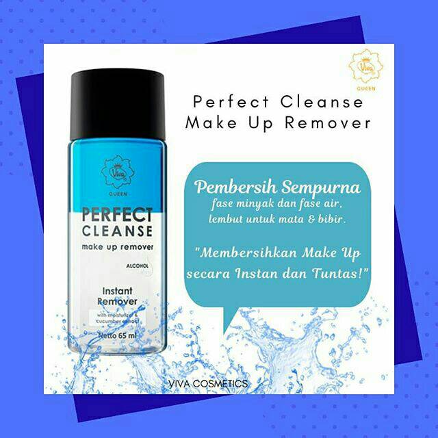 Perfect Cleanse Make Up Remover Pembersih Wajah Viva Cosmetics