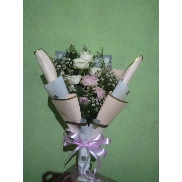 buket bunga/buket bunga asli/bunga asli