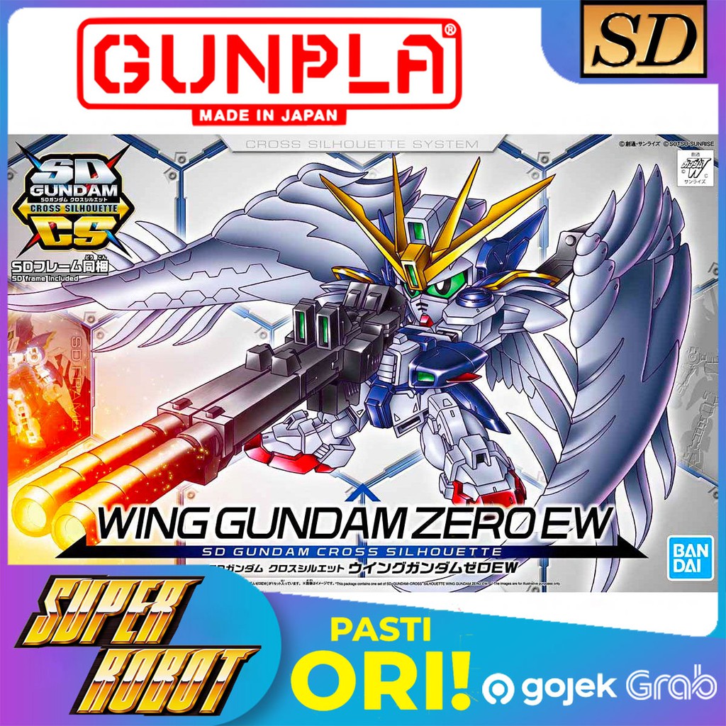 BANDAI SD Cross Silhouette SDCS Wing Gundam Zero Custom EW