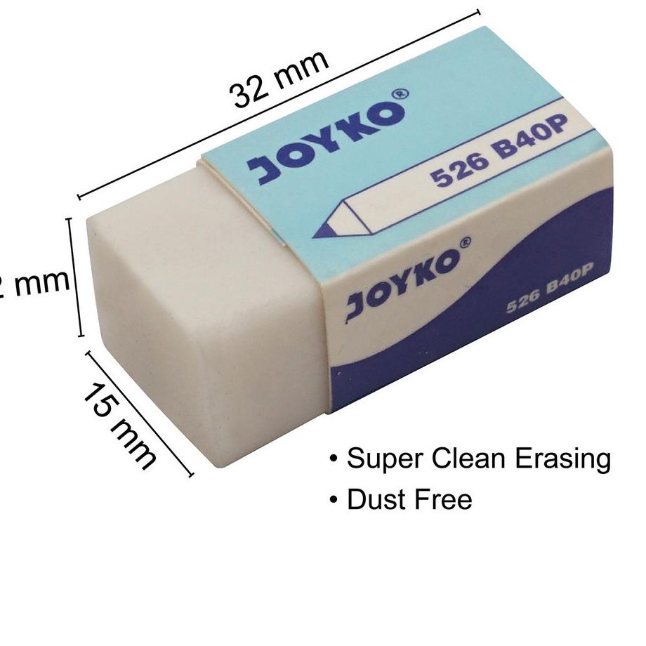 

Bagus Banget.. Penghapus / Stip Joyko Putih Kecil (40PCS)