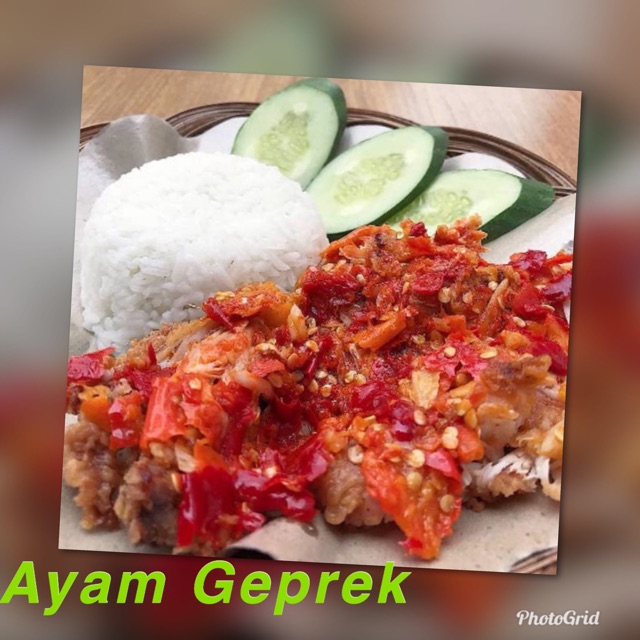 

PAKET AYAM GEPREK HEMAT dengan sambel Geprek khas Warung Sambel 889