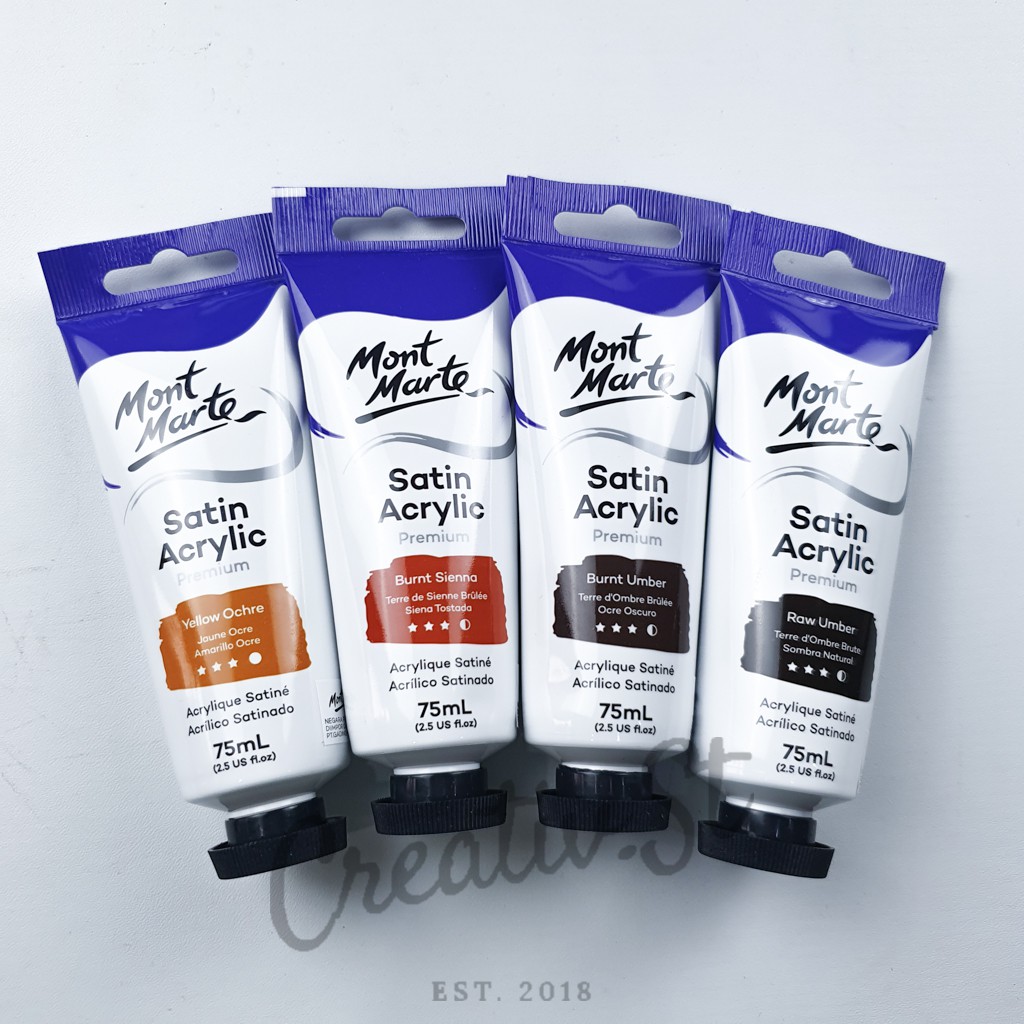 

MONT MARTE Premium Satin Acrylic 75 Ml Cat Acrylic Premium Pmsa Part 2