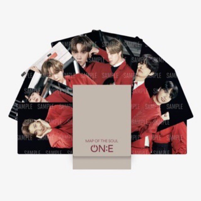 MINI PC PHOTOCARD BTS OFFICIAL ON:E