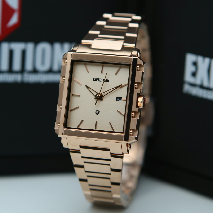 ORIGINAL Jam Tangan Wanita Expedition Stainless E 6788 / E6788 / 6788 Garansi Resmi 1 Tahun.