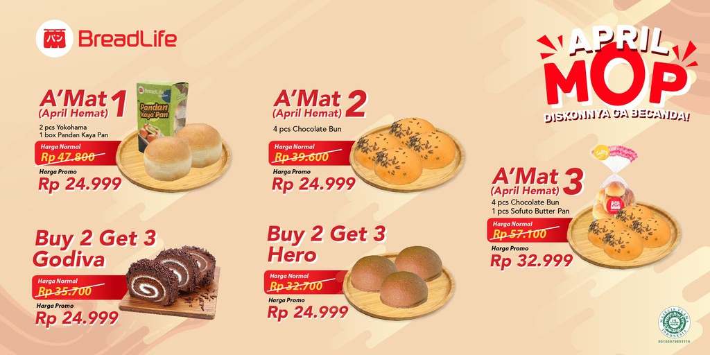 Toko Online BreadLife Bakery Official Shop | Shopee Indonesia