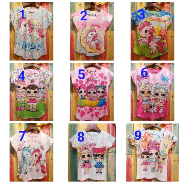 Kaos Anak Perempuan COCO ICE