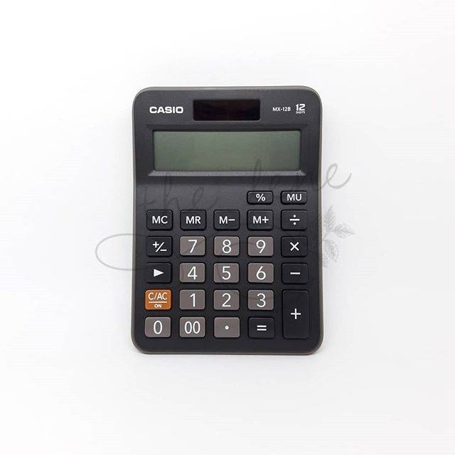 

KALKULATOR CASIO MX-12B / KALKULATOR DAGANG 12 DIGIT / KALKULATOR KECIL / KALKULATOR TOKO KANTOR