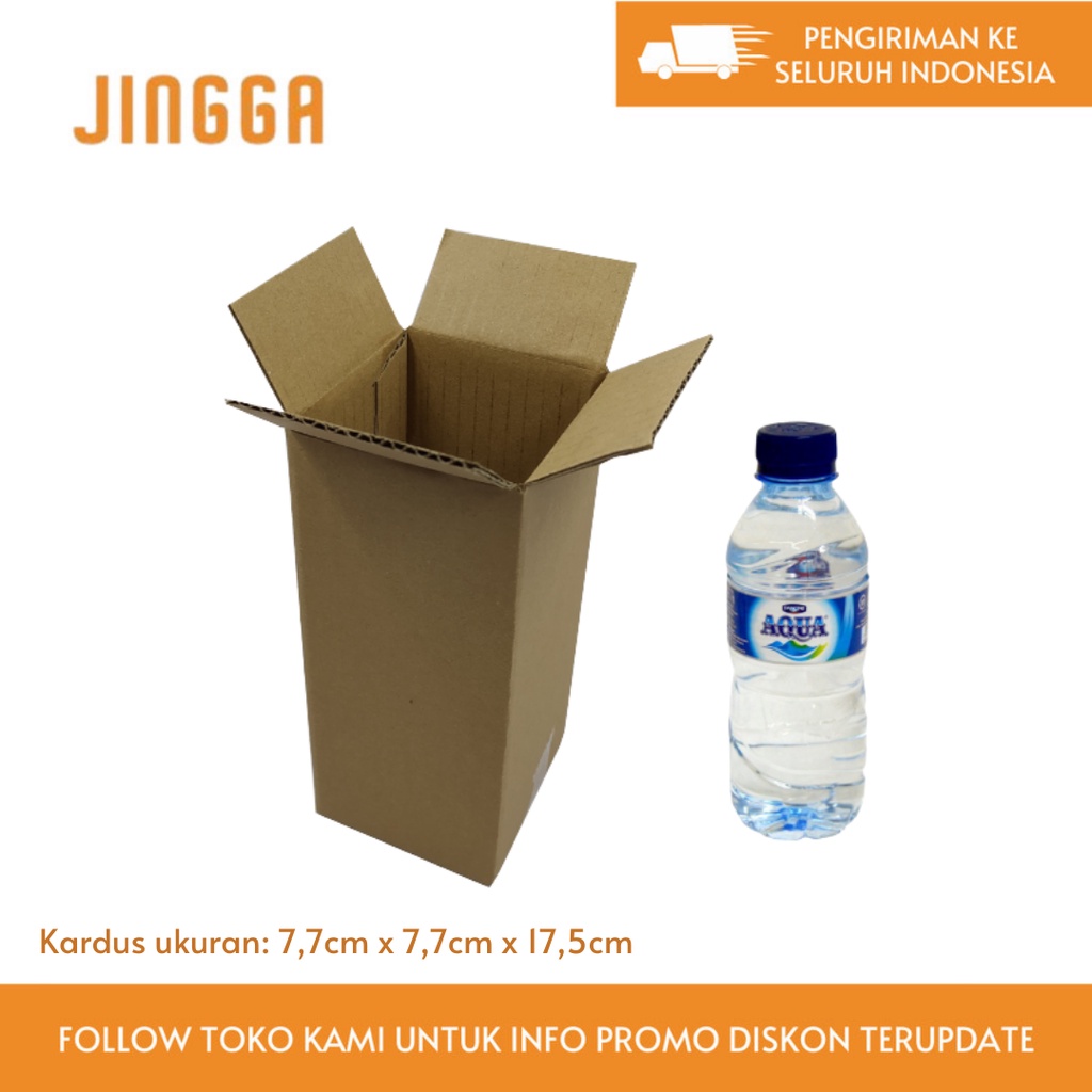 

Kardus Packing 7.7cm x 7.7cm x 17.5cm