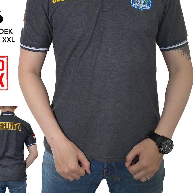 ▲ KAOS SECURITY LENGAN PANJANG , BAJU SECURITY / SATPAM , KAOS POLO PRIA ➸