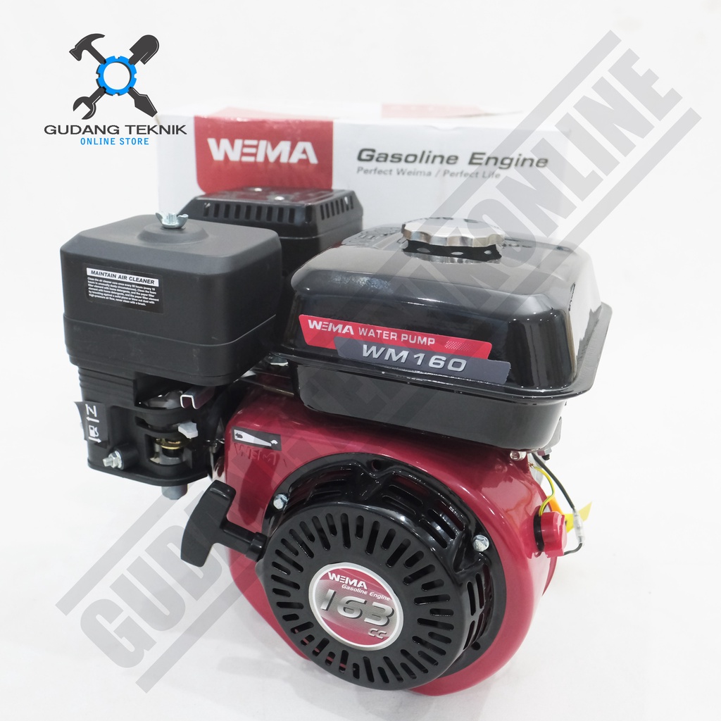 Engine WEIMA 5.5 Hp WM160 4Tak / Mesin Penggerak Serba Guna 5.5Hp / Engine Gasoline Bensin WEMA WM 160 4Tak