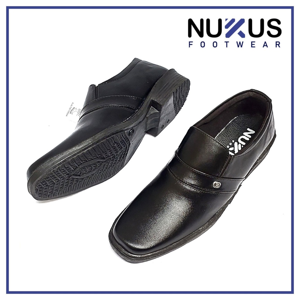 Nukus Sepatu Pantofel Pria Sepatu Pantopel Hitam - B04 M