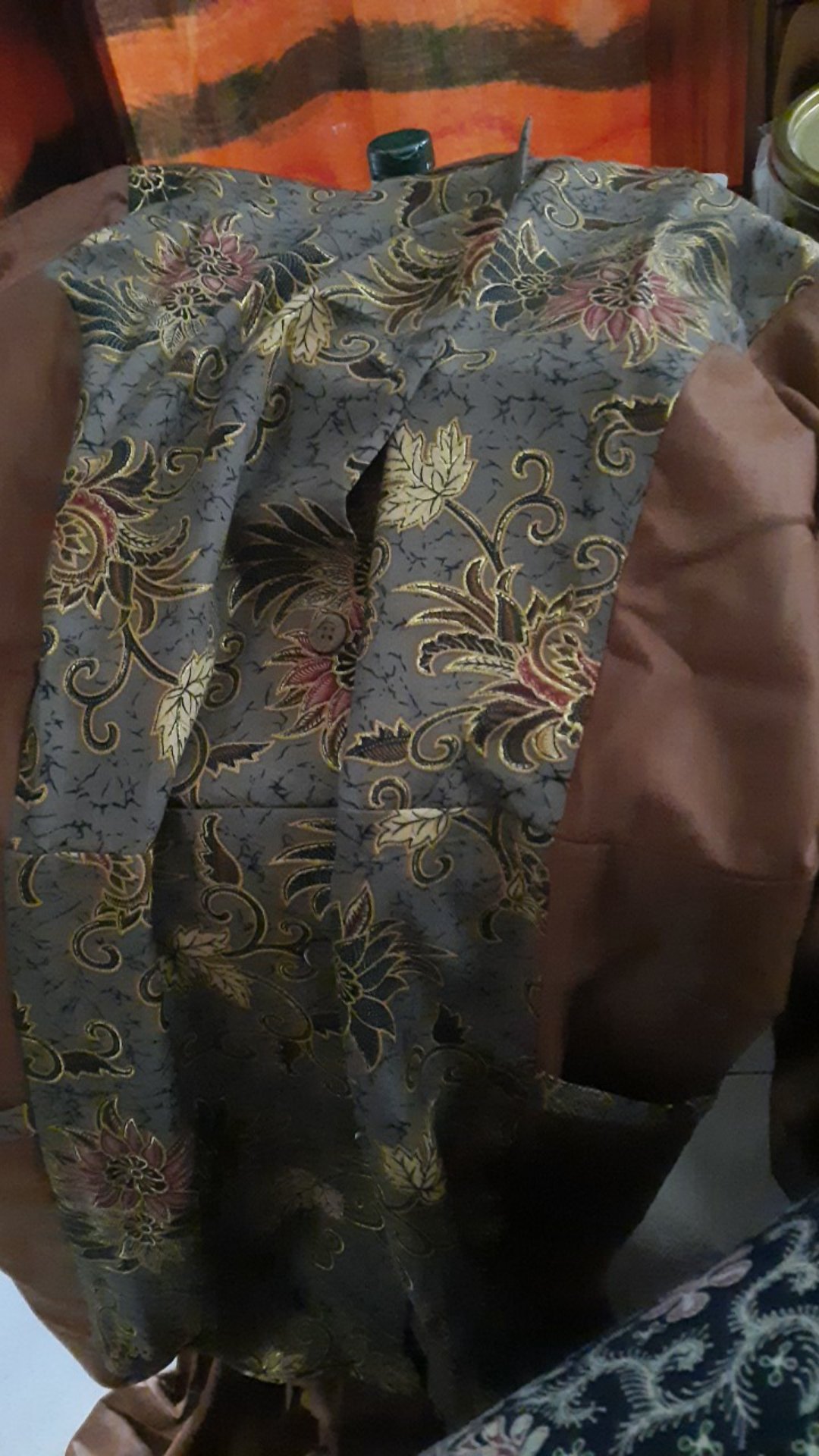 Seragam Batik Pegawai Kantor Wanita Gamis Batik Twopiece Original By Riyani