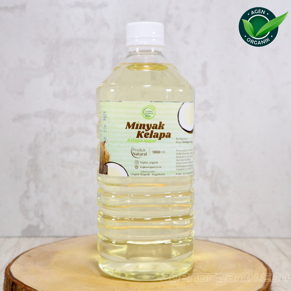 Jual Minyak Kelapa Segar Mpasi 1l Lingkar Organik Indonesia Shopee Indonesia