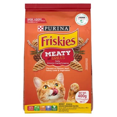FRISKIES MEATY GRILL 400GR - FRISKIES MEATY 400GR - FRISKIES MURAH - FRISKIES CAT MURAH - PAKAN CAT