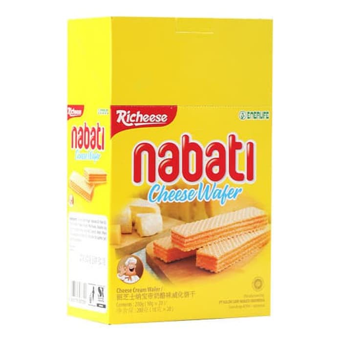 

Richeese Nabati Wafer Keju 1 Box isi 20 Pcs