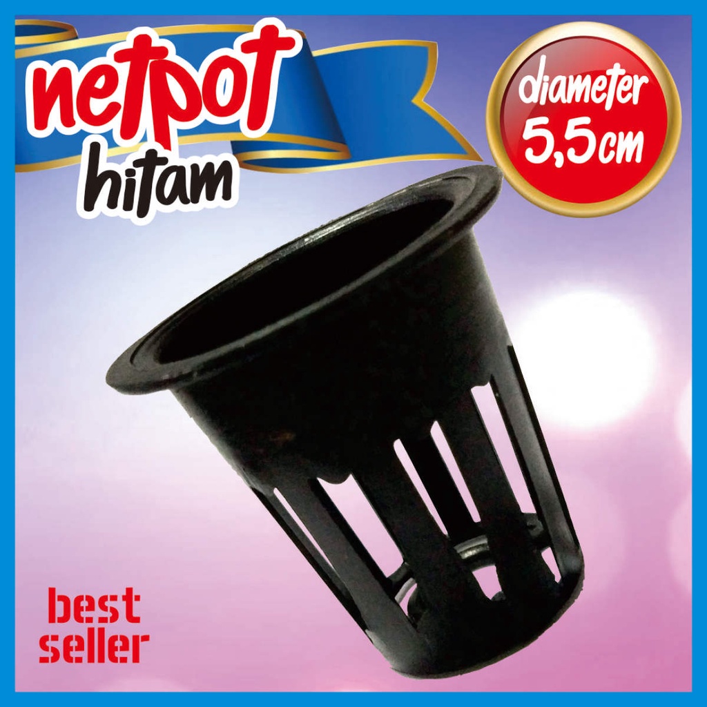 PROMO ISI 20 pcs Netpot Hidroponik 5cm - NET POT HIDROPONIK ISI 20 Pcs