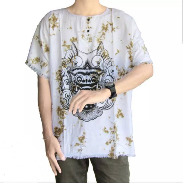 BH169  MEYGROSIR Baju bali  barong katun dsr wrn