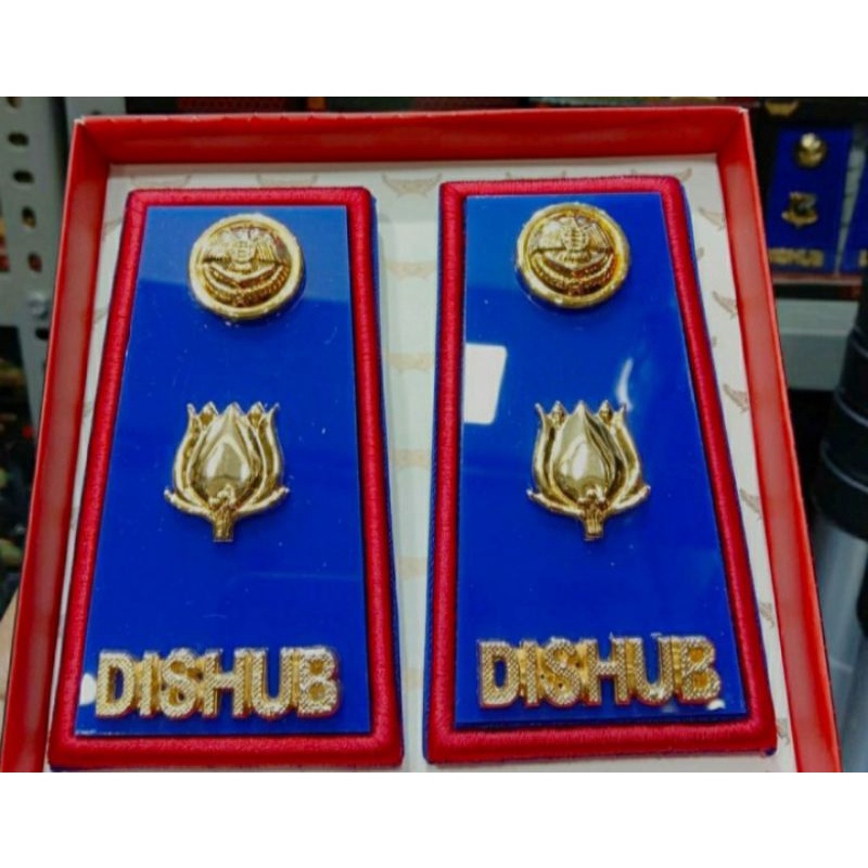 PANGKAT DISHUB 3D LIS MERAH