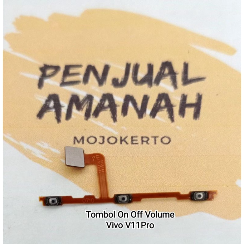 tombol switch on off volume vivo v11 pro second original