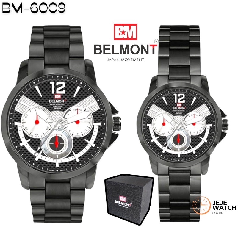 Jam Tangan Couple Rantai BELMONT BM 6009