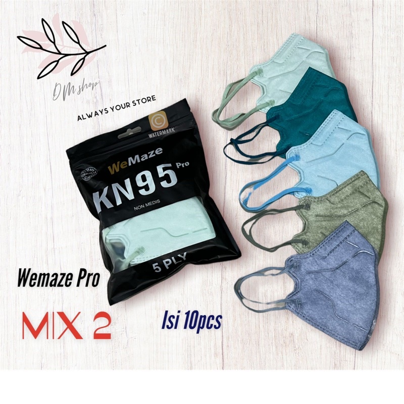 MASKER WEMASK PRO KN95 5ply BEST SELLER HARGA GROSIR