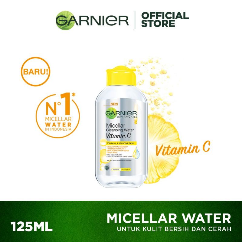 Garnier Micellar Cleansing Water Vitamin C Skin Care - 125ml 400ml / 125 ml 400 ml