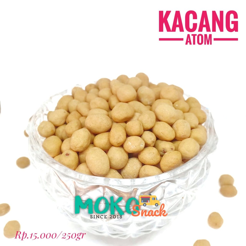 

Snack cemilan kacang atom 1 kg