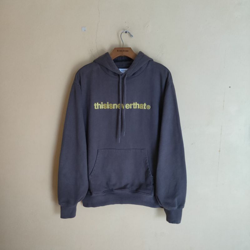 Thisisneverthat Hoodie Charcoal
