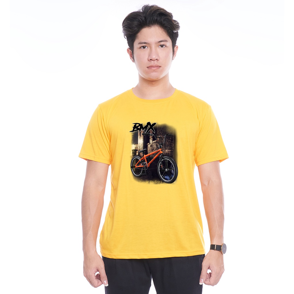 Kaos Oblong Pendek Gambar Sepeda BMX