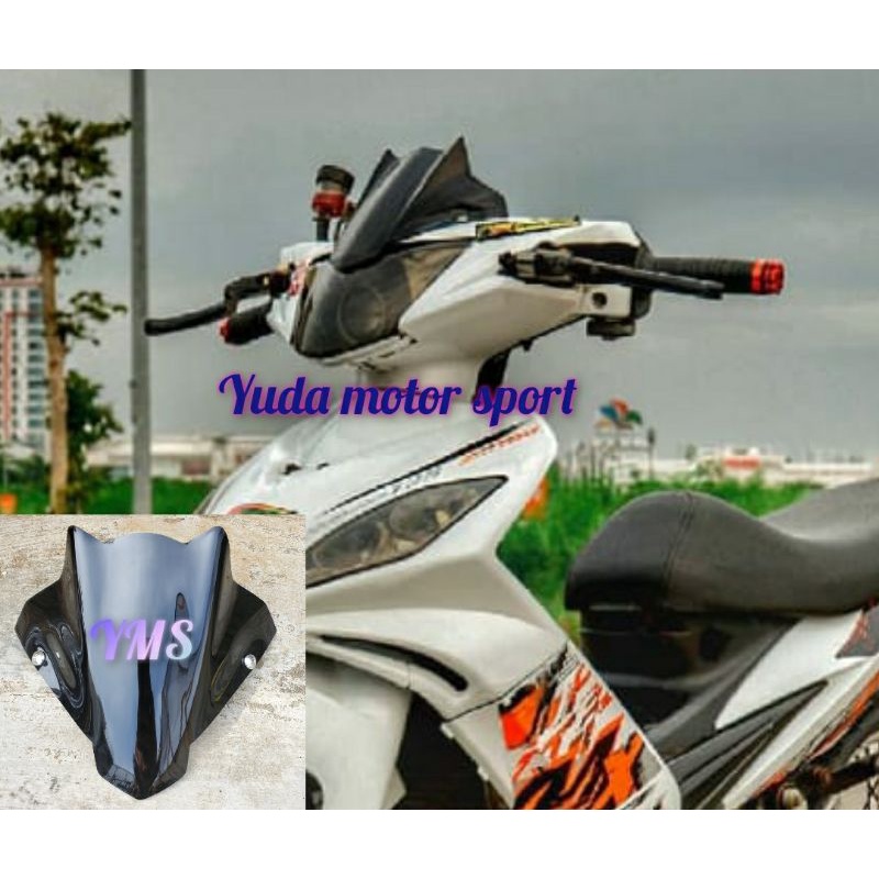 Jual Visor Yamaha Jupiter Mx Lama Windshield Jupiter Mx Old Shopee