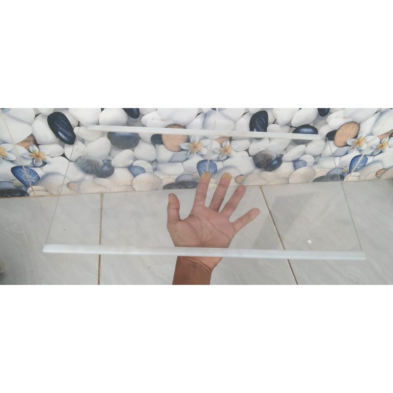 Rak kulkas sharp 1 pintu dan 2 pintu Rak tengah rak tengah kaca tampred glaas kulkas sharp 1 pintu d