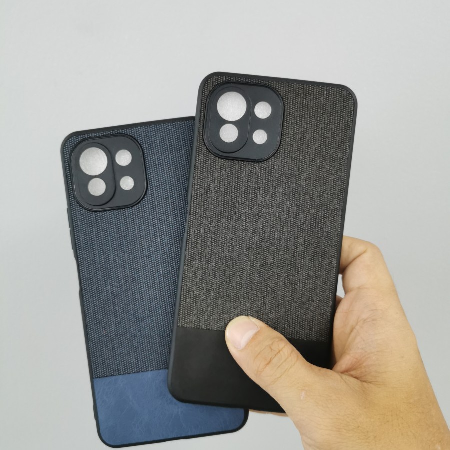 XIAOMI MI 11 / MI 11 LITE / MI 11 ULTRA / MI 10 / MI 10 PRO SOFT CASE FABRIC DENIM COVER