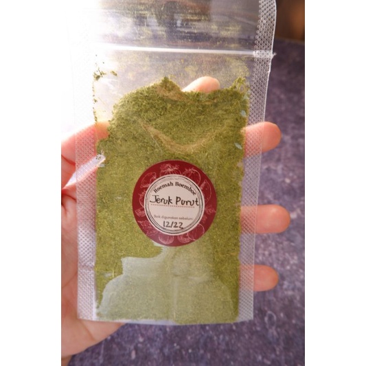 

Daun Jeruk Purut Bubuk/ Kefir Lime powder 20 gram